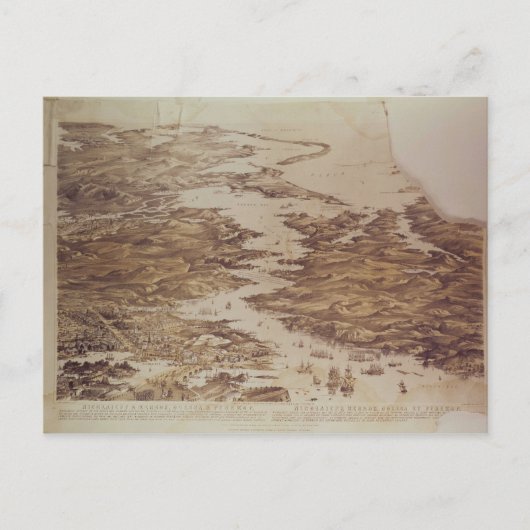 Nicolaieff en Kerson Bay, Odessa en Perekop Briefkaart (Voorkant)