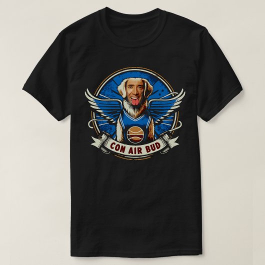 Nicolas Cage Con Air Meme T-shirt (Design voorkant)