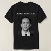 Nicolas Cage John Travolta Face off Mannen_s Women T-shirt (Design voorkant)