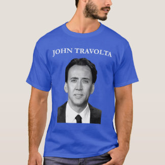Nicolas Cage John Travolta Face Off Mannen vriend T-shirt