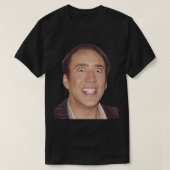 Nicolas Cage Meme T-shirt (Design voorkant)