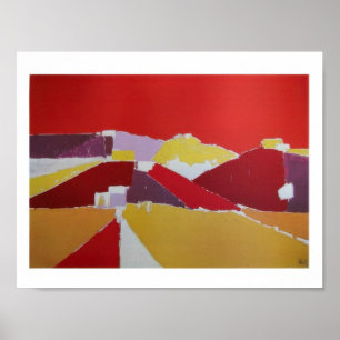 nicolas de staël - Agrigente - Lyrische Abstractie Poster