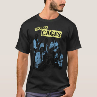 Nicolas en de Cages (Nic Cage Band Shirt) Classi T-shirt
