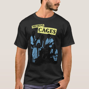 Nicolas en de Cages (Nic Cage Band Shirt) Classi T-shirt