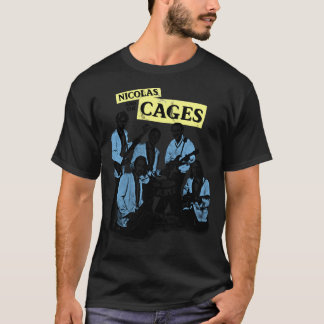 Nicolas en de Cages (Nic Cage Band Shirt) Classi T-shirt