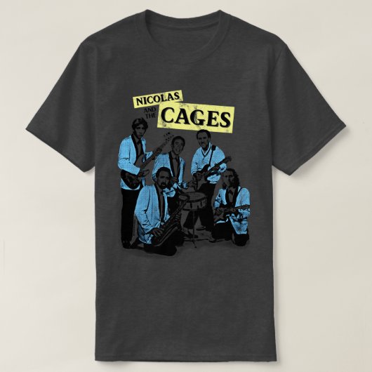 Nicolas en de Kooien Nic Cage Shirt (Design voorkant)
