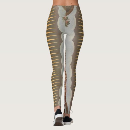 Nicolas Enrquez de maagd van Guadalupe met F Leggings (Achterkant)