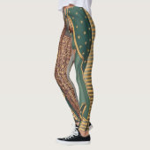 Nicolas Enrquez de maagd van Guadalupe met F Leggings (Links)