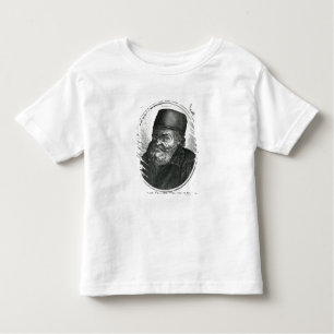 Nicolas Flamel gegraveerd door Balthazar Moncornet Kinder Shirts