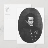 Nicolas Lobatchevsky Briefkaart (Voorkant / Achterkant)