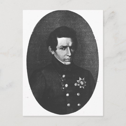 Nicolas Lobatchevsky Briefkaart (Voorkant)