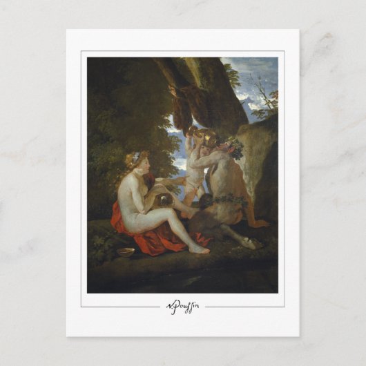Nicolas Poussin #112 - Kunstmatig Briefkaart (Voorkant)