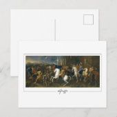 Nicolas Poussin #202 - Kunstkaart Briefkaart (Voorkant / Achterkant)