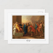 Nicolas Poussin #210 - Kunstmatig Briefkaart (Voorkant / Achterkant)