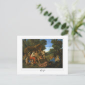 Nicolas Poussin #214 - Kunstkaart Briefkaart (Staand voorkant)