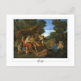 Nicolas Poussin #214 - Kunstmatig Briefkaart