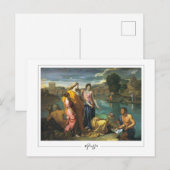 Nicolas Poussin #221 - Kunstmatig Briefkaart (Voorkant / Achterkant)