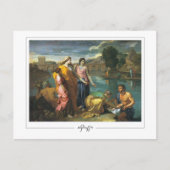 Nicolas Poussin #221 - Kunstmatig Briefkaart (Voorkant)