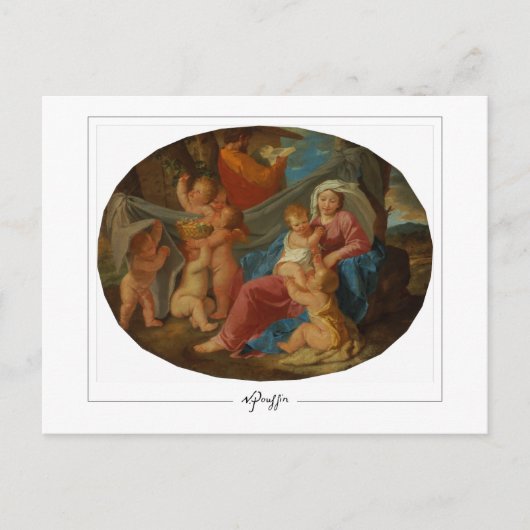 Nicolas Poussin #223 - Kunstkaart Briefkaart (Voorkant)