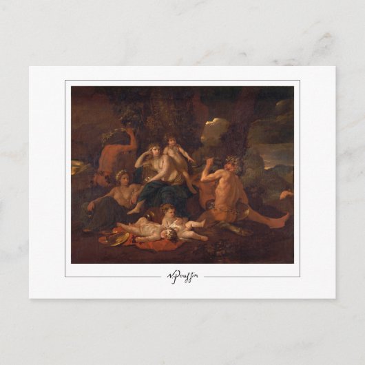 Nicolas Poussin #224 - Kunstkaart Briefkaart (Voorkant)
