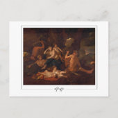 Nicolas Poussin #224 - Kunstmatig Briefkaart (Voorkant)