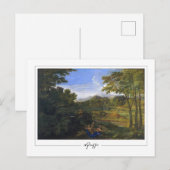 Nicolas Poussin #229 - Kunstkaart Briefkaart (Voorkant / Achterkant)