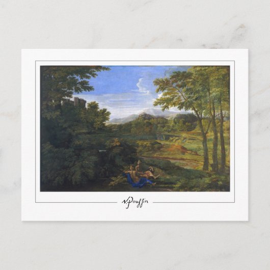 Nicolas Poussin #229 - Kunstkaart Briefkaart (Voorkant)
