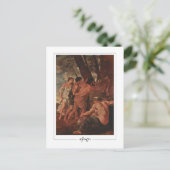 Nicolas Poussin #235 - Kunstmatig Briefkaart (Staand voorkant)