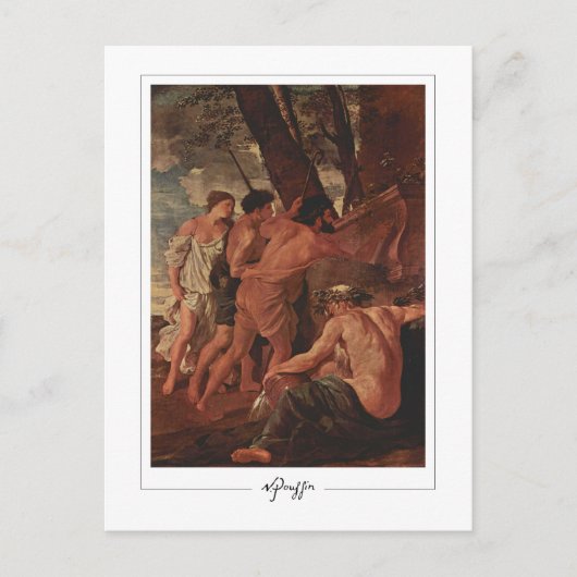 Nicolas Poussin #235 - Kunstmatig Briefkaart (Voorkant)