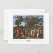 Nicolas Poussin #238 - Kunstmatig Briefkaart (Voorkant / Achterkant)