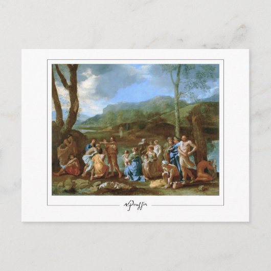 Nicolas Poussin #239 - Kunstkaart Briefkaart (Voorkant)