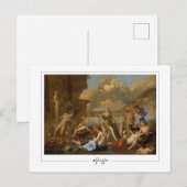 Nicolas Poussin #245 - Kunstmatig Briefkaart (Voorkant / Achterkant)