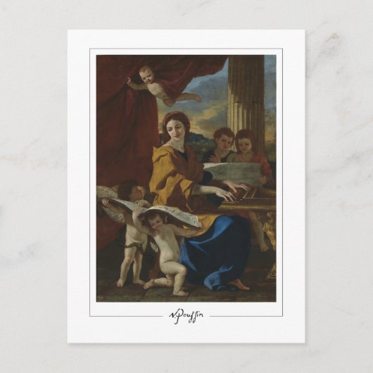 Nicolas Poussin #246 - Kunstmatig Briefkaart (Voorkant)