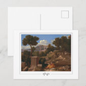 Nicolas Poussin #250 - Kunstkaart Briefkaart (Voorkant / Achterkant)