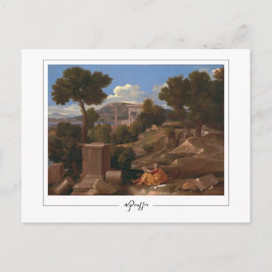 Nicolas Poussin #250 - Kunstkaart Briefkaart (Voorkant)
