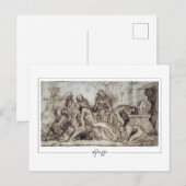 Nicolas Poussin #258 - Kunstkaart Briefkaart (Voorkant / Achterkant)