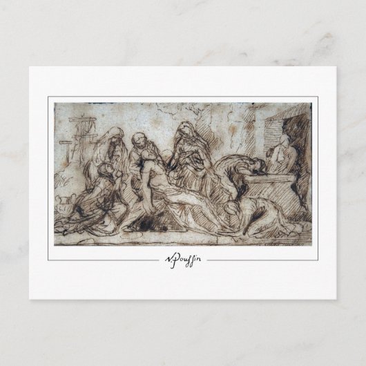 Nicolas Poussin #258 - Kunstkaart Briefkaart (Voorkant)