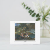 Nicolas Poussin #274 - Kunstkaart Briefkaart (Staand voorkant)