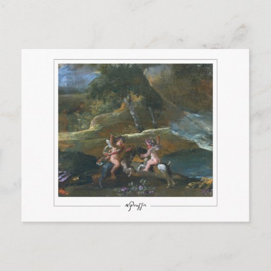 Nicolas Poussin #274 - Kunstkaart Briefkaart (Voorkant)