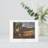 Nicolas Poussin #281 - Kunstkaart Briefkaart (Staand voorkant)