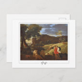 Nicolas Poussin #281 - Kunstmatig Briefkaart (Voorkant / Achterkant)