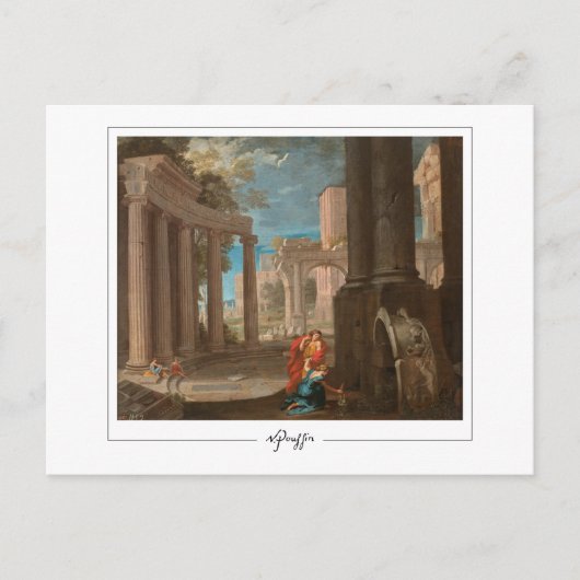 Nicolas Poussin #285 - Kunstmatig Briefkaart (Voorkant)