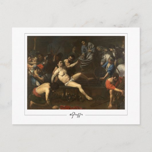 Nicolas Poussin #288 - Kunstkaart Briefkaart (Voorkant)