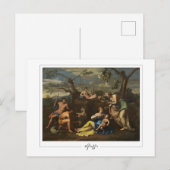 Nicolas Poussin #294 - Kunstansichtkaart Briefkaart (Voorkant / Achterkant)