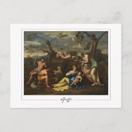 Nicolas Poussin #294 - Kunstansichtkaart Briefkaart