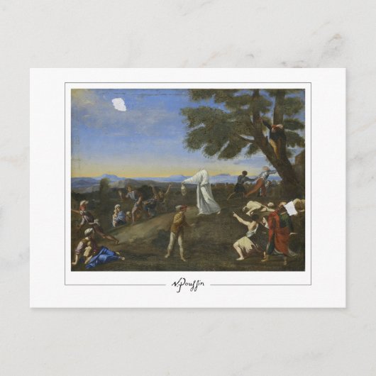 Nicolas Poussin #295 - Kunstmatig Briefkaart (Voorkant)