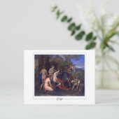 Nicolas Poussin #4 - Kunstkaart Briefkaart (Staand voorkant)