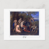 Nicolas Poussin #4 - Kunstmatig Briefkaart (Voorkant)