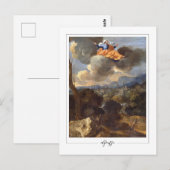 Nicolas Poussin #52 - Kunstmatig Briefkaart (Voorkant / Achterkant)
