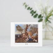 Nicolas Poussin #5 - Kunstkaart Briefkaart (Staand voorkant)